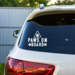 Sticker - Paws on Board