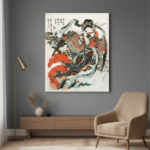 Tablou Canvas - Hokusai's Japanese Woman